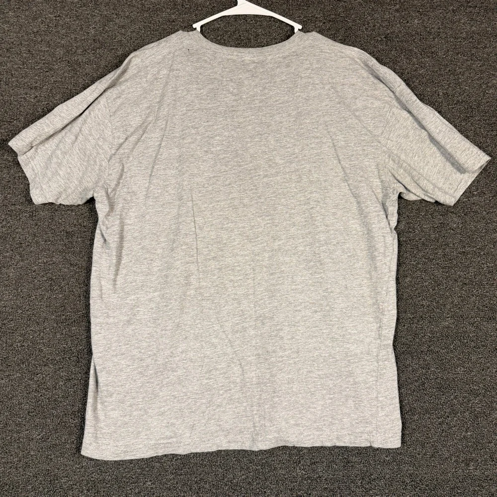 Jordan Jumpman Graphic T-Shirt Mens XL Gray Short Sleeve Cotton Tee 0195